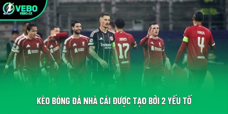 Kèo bóng đá nhà cái được tạo bởi 2 yếu tố