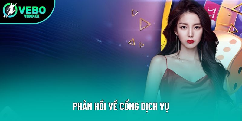 Phản hồi về cổng dịch vụ